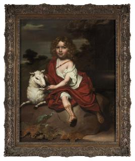 Jan de Baen - Portrait of a boy, full-length, as Saint John the Baptist