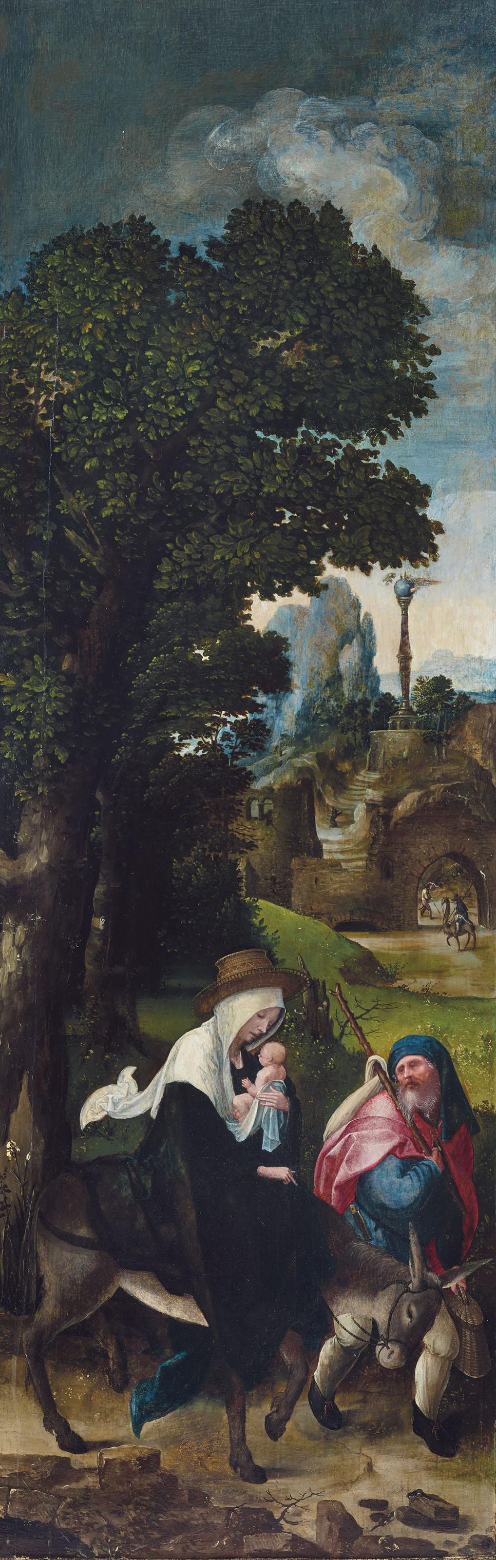 Jan De Beer - The Flight into Egypt: the wing of a triptych