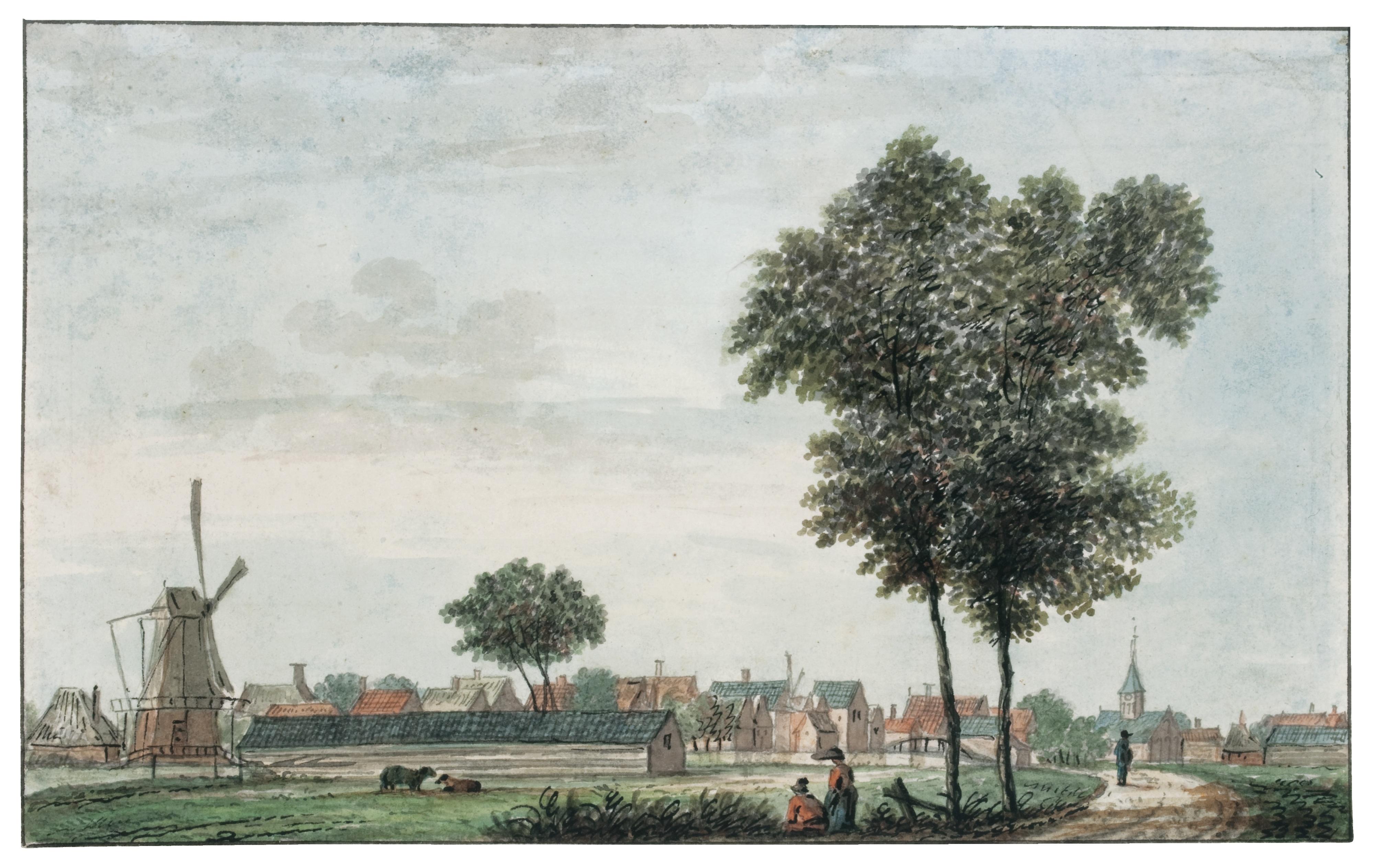 Jan De Beijer - View Of Oostenbuurt