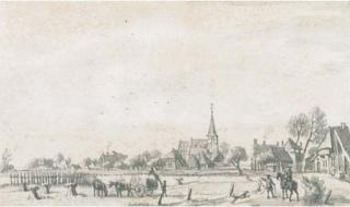 Jan De Beyer - View Of Duiven, Near Cleves