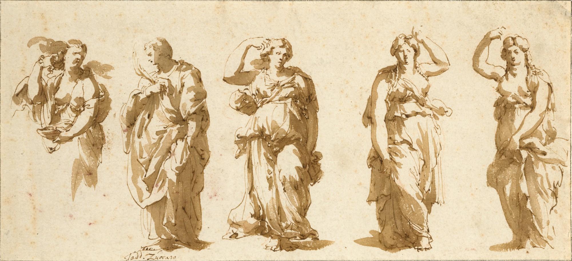 Jan De Bisschop - Series of Studies After the Antique