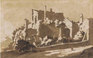 Jan De Bisschop - Une vue de Tivoli