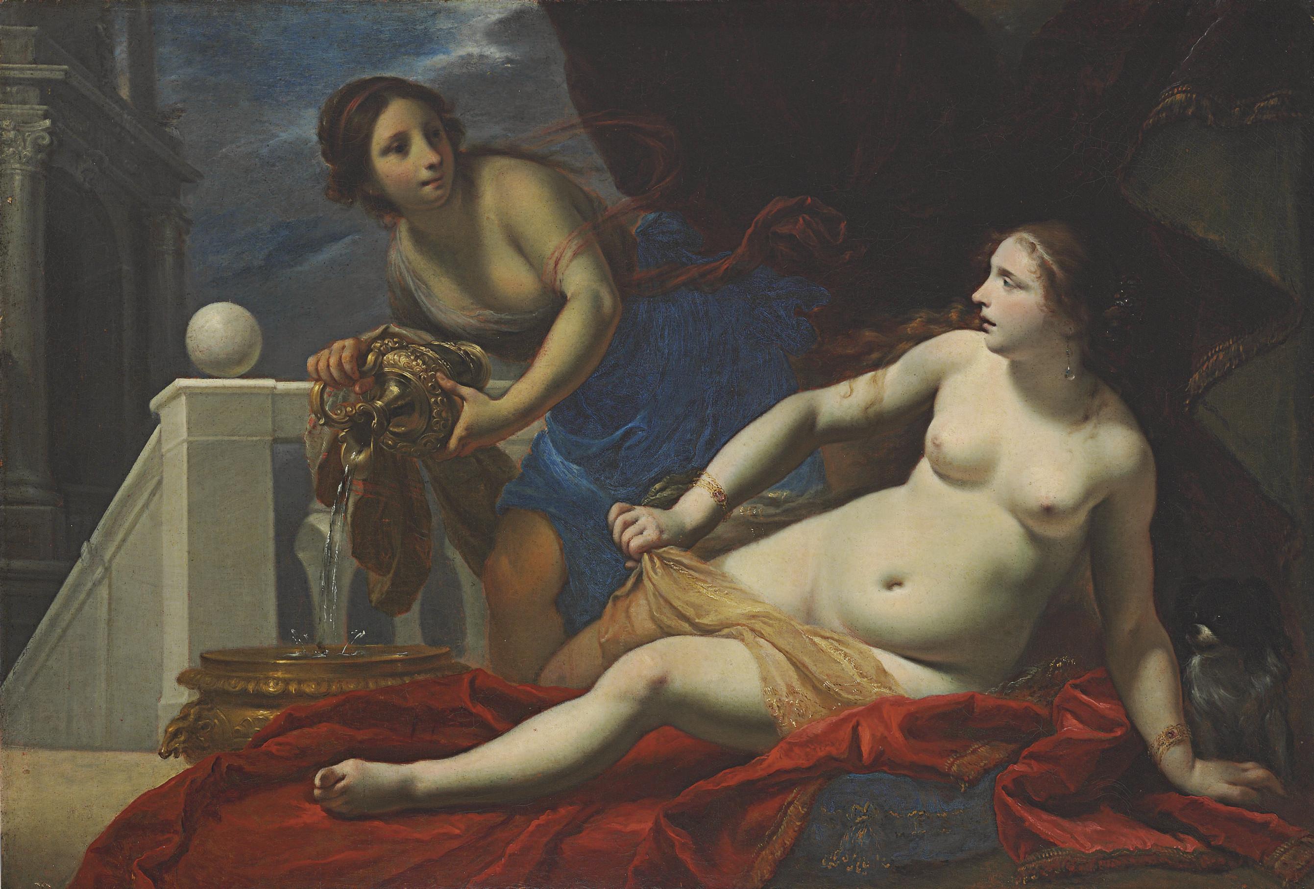 Jan de Bray Haarlem - The Bath of Bathsheba