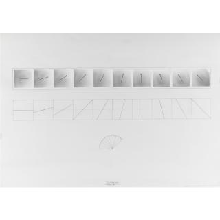 Jan Dibbets - 0-135 Degrees Horizontal