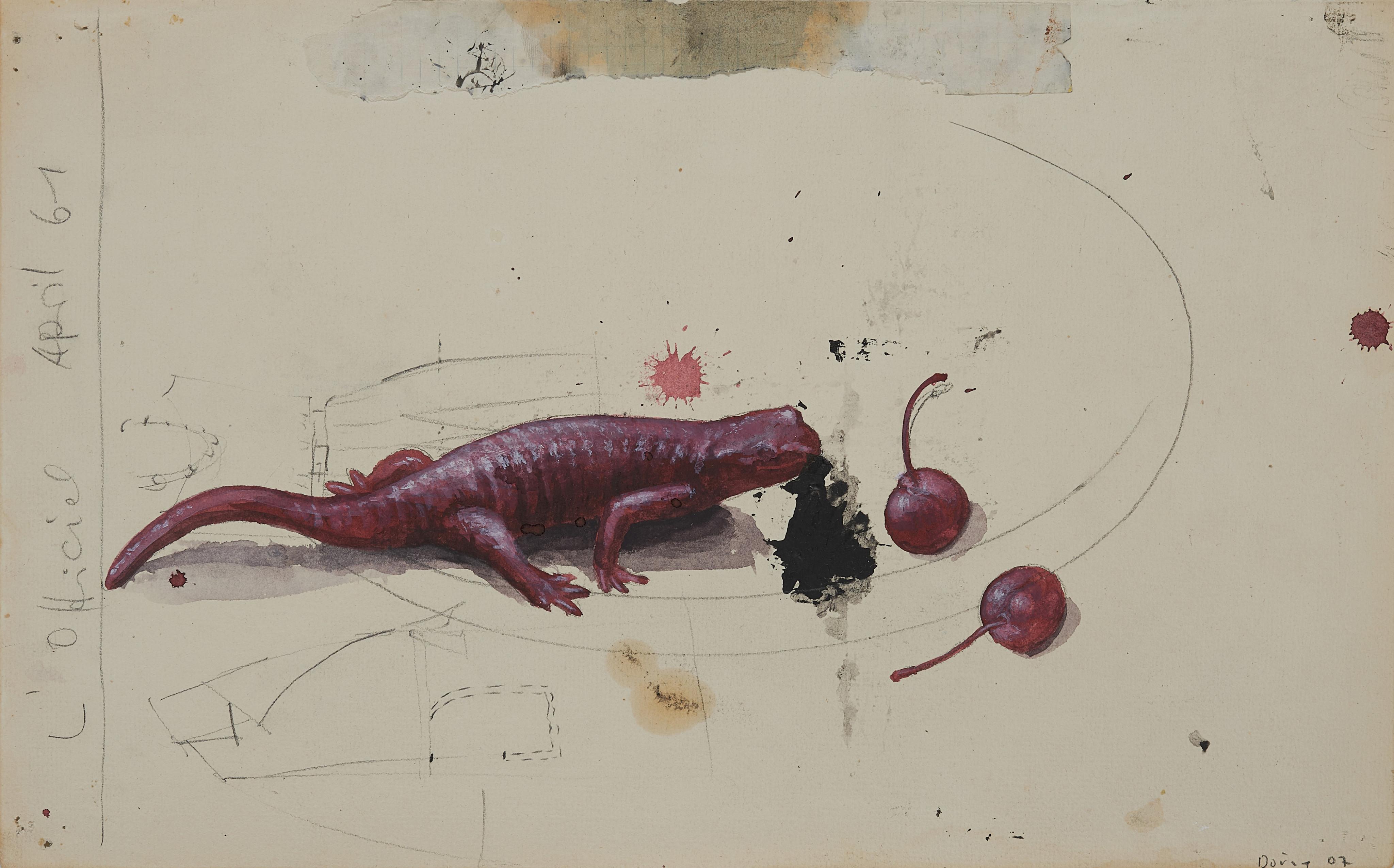 Jan Dörre - Ohne Titel (Eidechse).