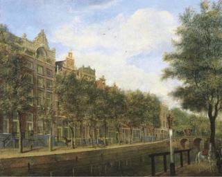 Jan Ekels I - The Herengracht, Amsterdam, looking towards the Hartenstraat