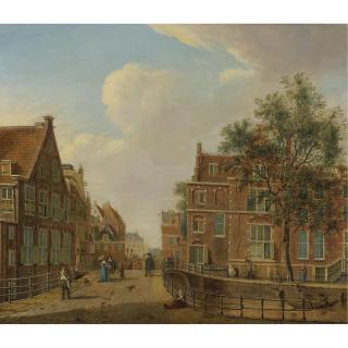 Jan Ekels The Elder - Amsterdam View With \