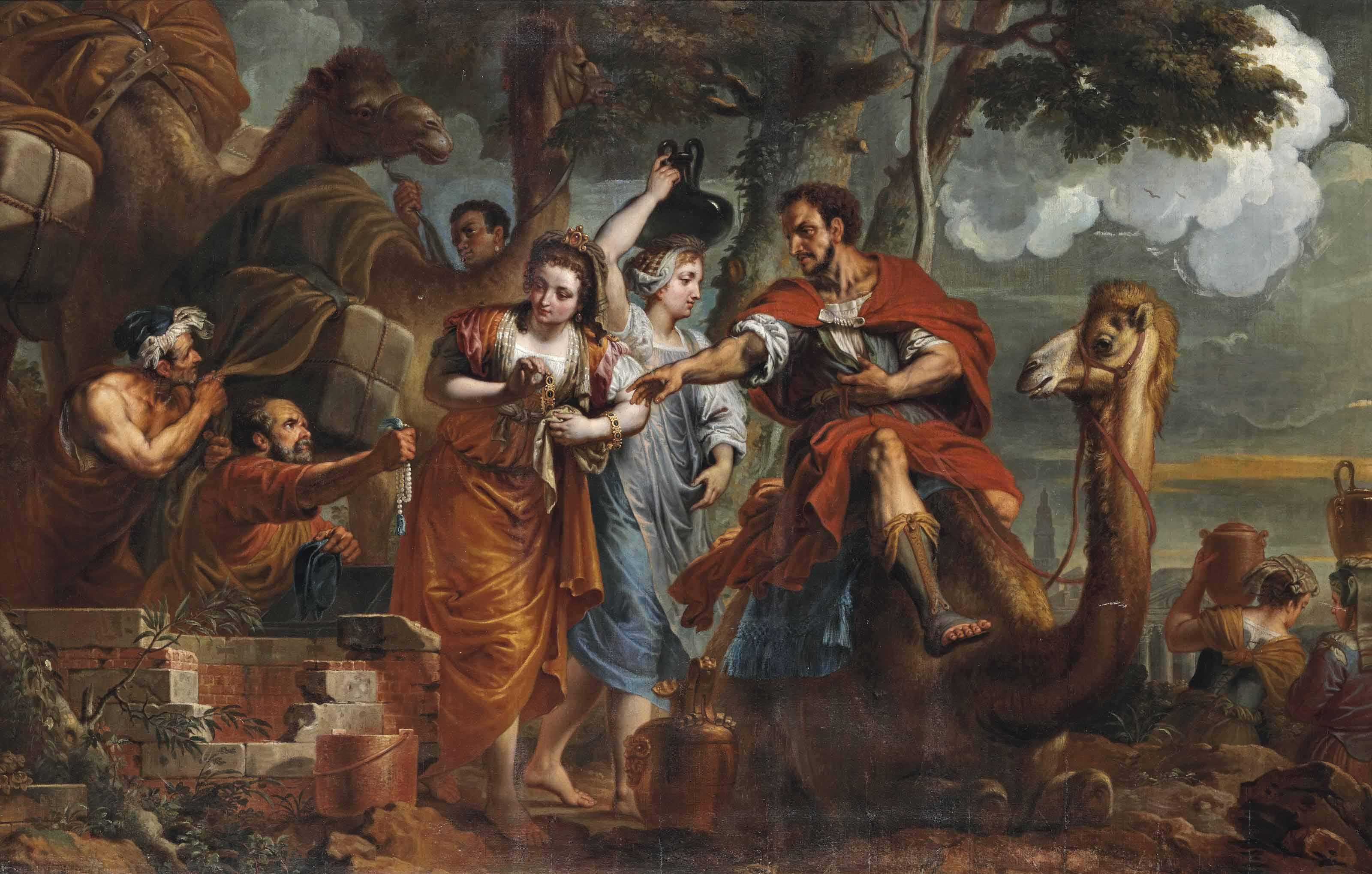Jan Erasmus Quellinus - Jacob And His Family On The Way To Canaan