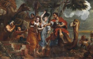Jan Erasmus Quellinus - Jacob And His Family On The Way To Canaan