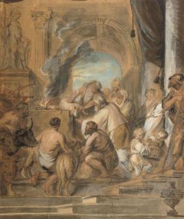 Jan Erasmus Quellinus - The Idolatry of Solomon