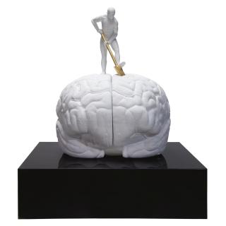 Jan Fabre - Antropologie Van Een Planeet (Marmeren Denkmodel/Studie 2) Antroplogy Of A Planet (Marble Thinking Model/ Study 2)