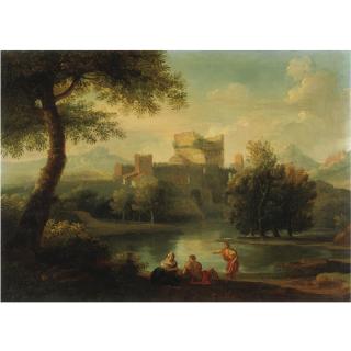 Jan Frans Van Bloemen - Paesaggio Con La Tomba Di Cecilia Metella