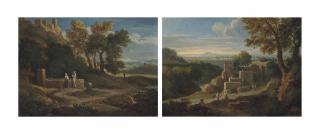 Jan Frans Van Bloemen - Paysages italiens