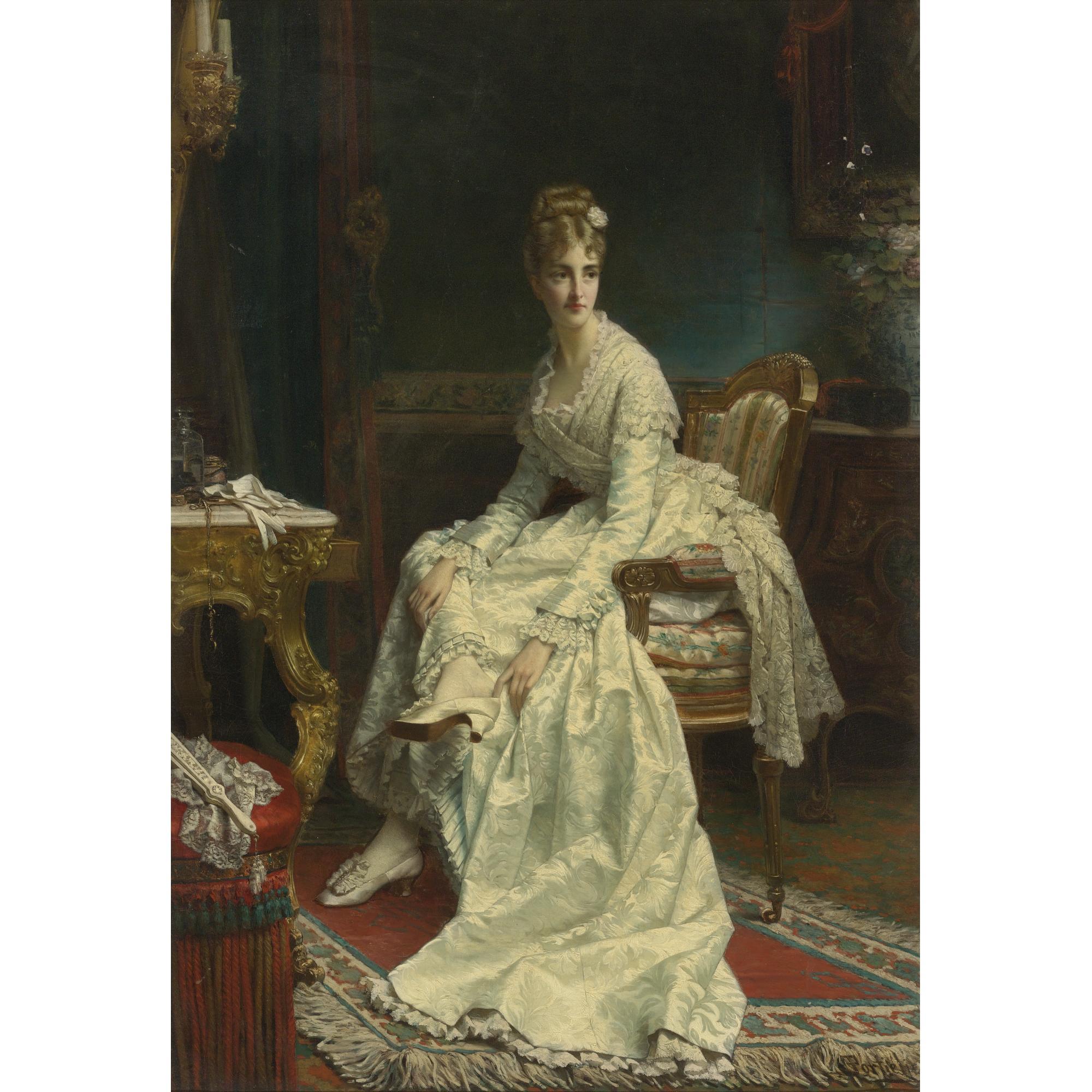 Jan Frederik Pieter Portielje - Belgian Before The Ball