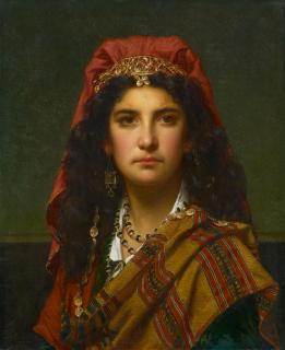 Jan Frederik Pieter Portielje - Junge Orientalin.