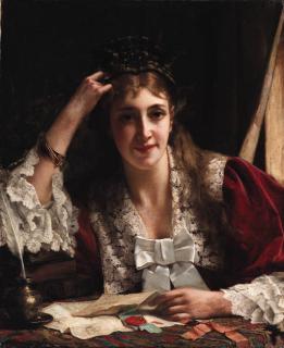 Jan Frederik Pieter Portielje - The love letter