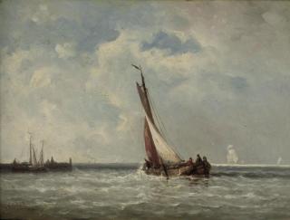 Jan Frederik Schütz - Sailing on a calm