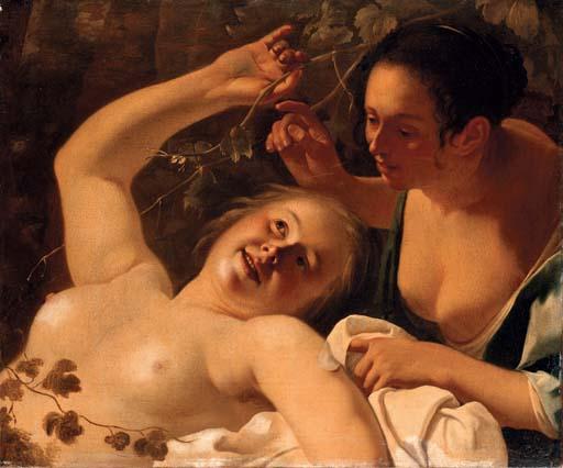 Jan Gerritsz. van Bronchorst - Nymphs in a wood
