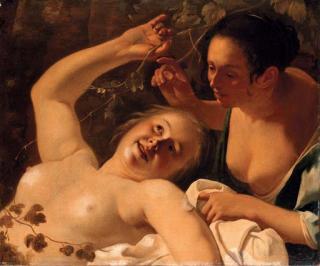 Jan Gerritsz. van Bronchorst - Nymphs in a wood