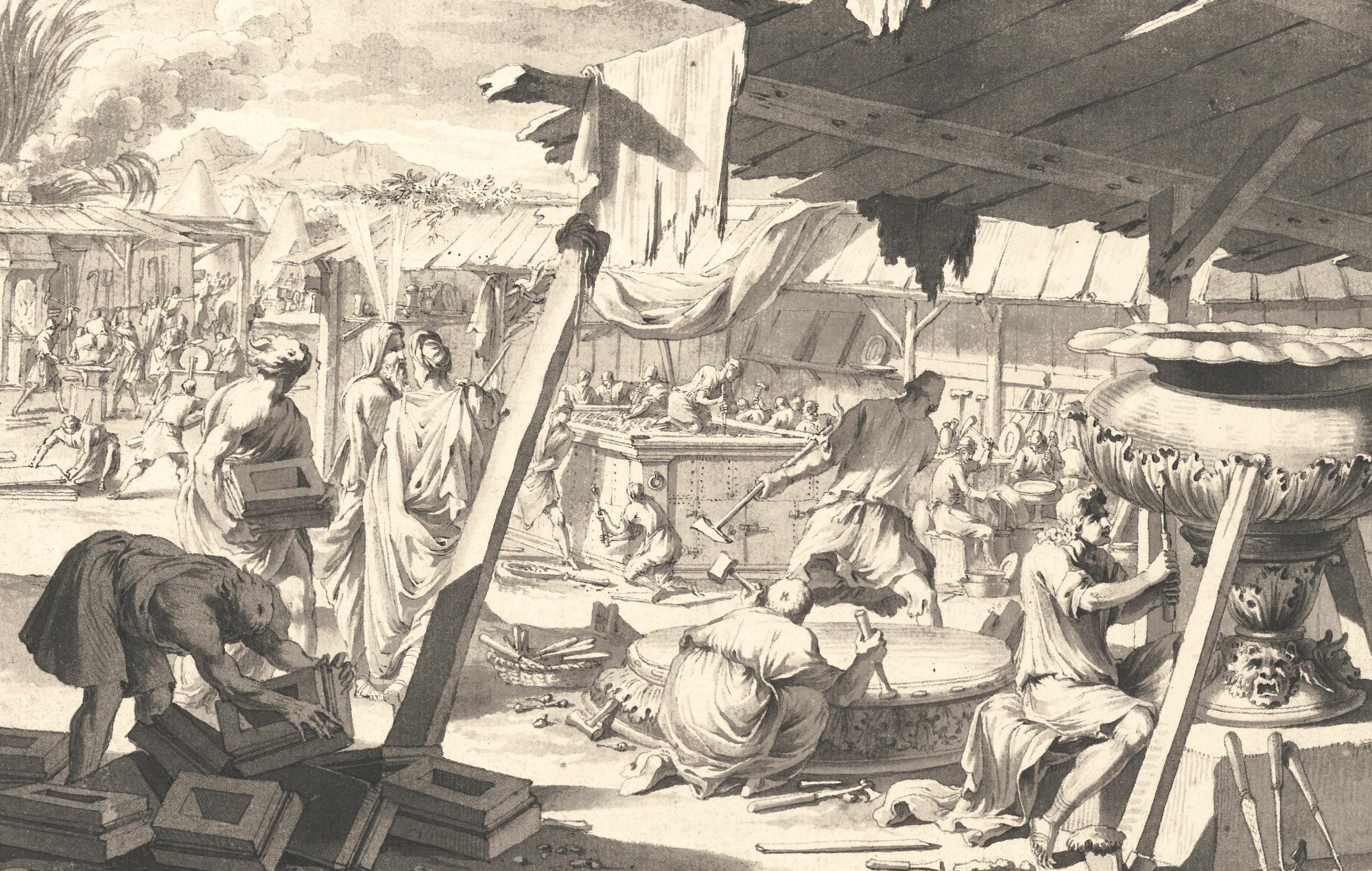 Jan Goeree - The Preparation Of The Sacred Furniture Of The Tabernacle