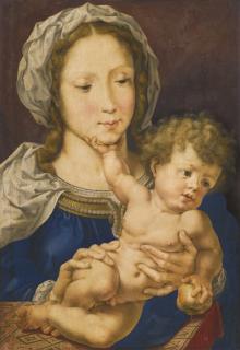 Jan Gossaert - The Virgin And Child