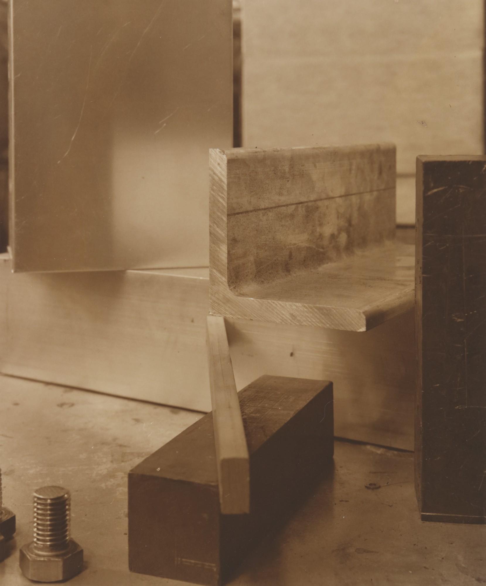 Jan Groover - Untitled (Construction with Lead Brick)