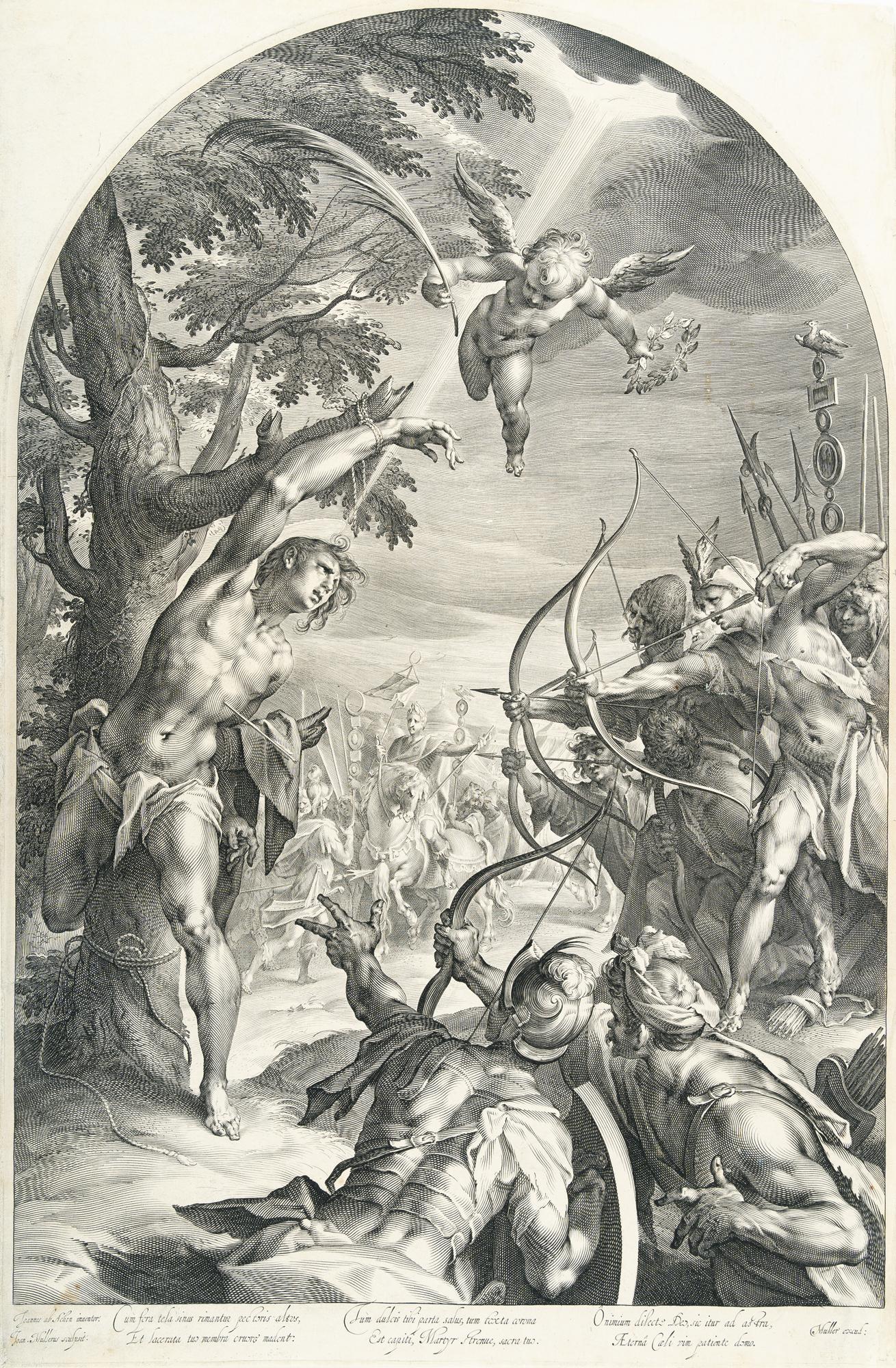 Jan Harmensz. Muller - Das Martyrium des hl. Sebastian