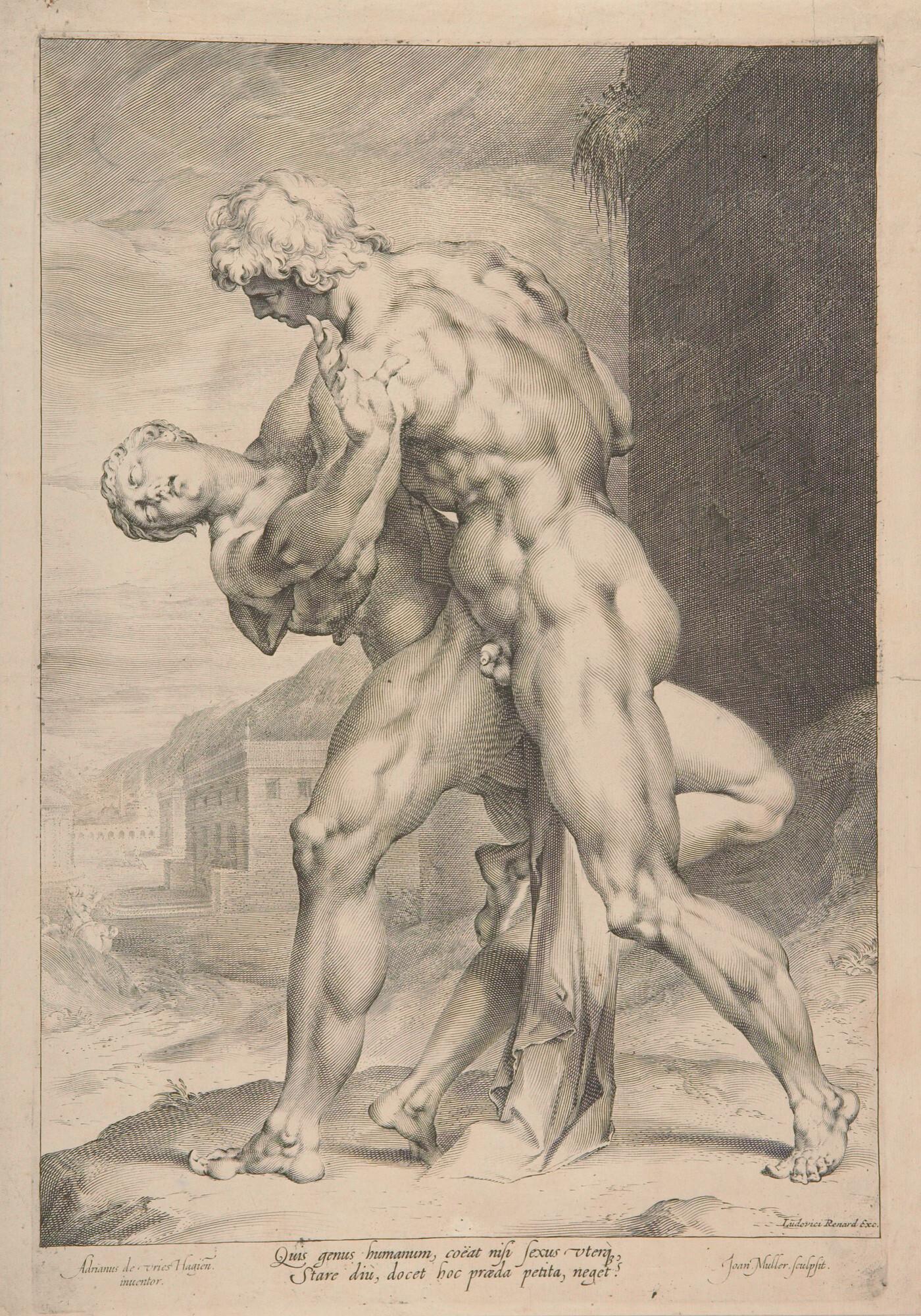 Jan Harmensz. Muller - Der Raub einer Sabinerin.