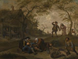 Jan Havicksz. Steen - Peasants In A Landscape