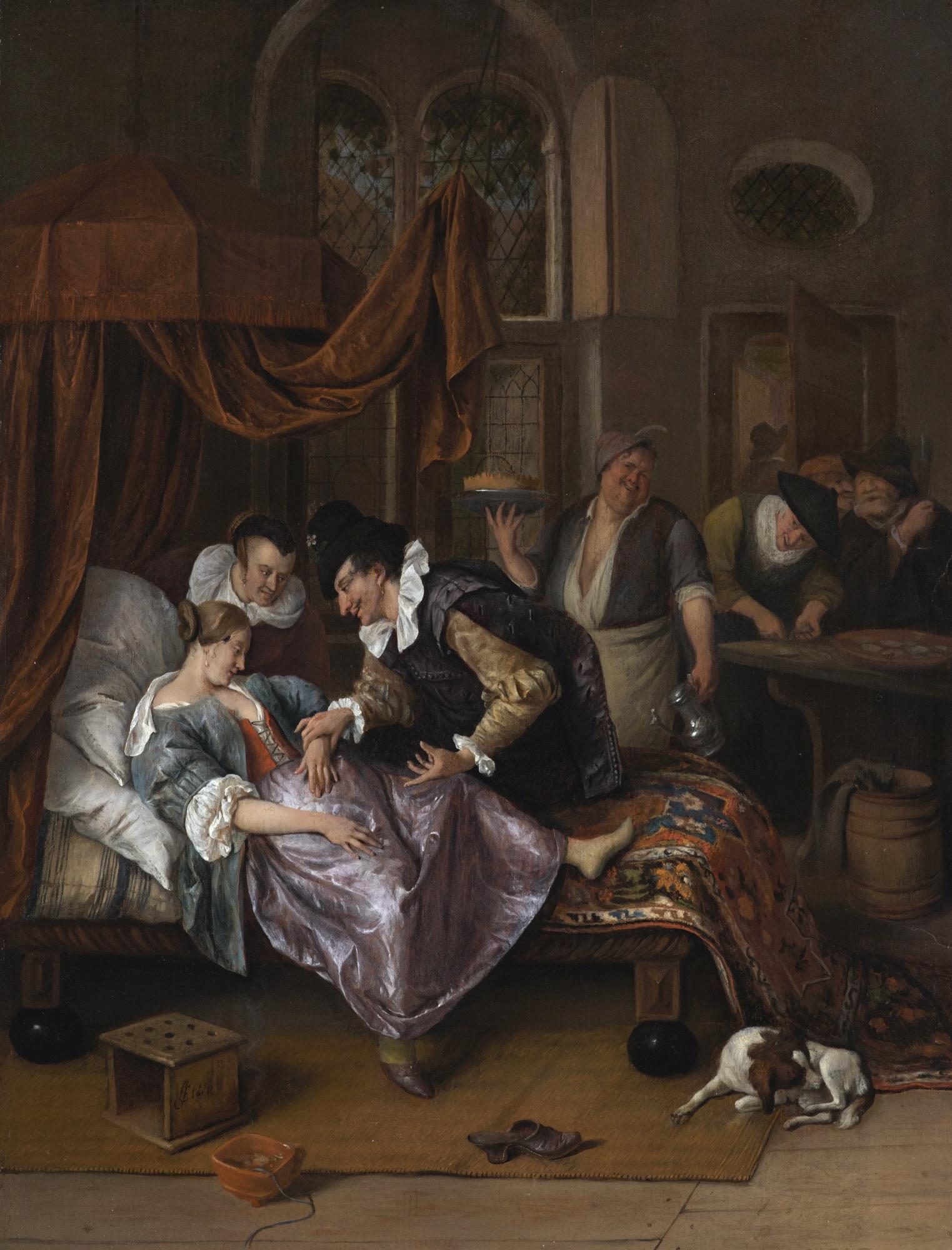 Jan Havicksz. Steen - The Doctor\'S Visit