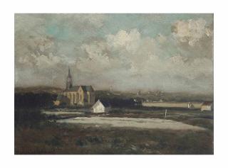 Jan Hendrik Weissenbruch - Bleachfields in the dunes