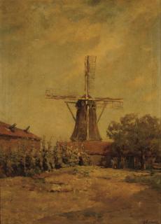 Jan Hillebrand Wijsmuller - A windmill
