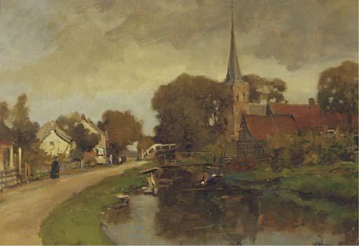Jan Hillebrand Wijsmuller - The Church At Kortenhoef