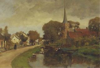 Jan Hillebrand Wijsmuller - The Church At Kortenhoef