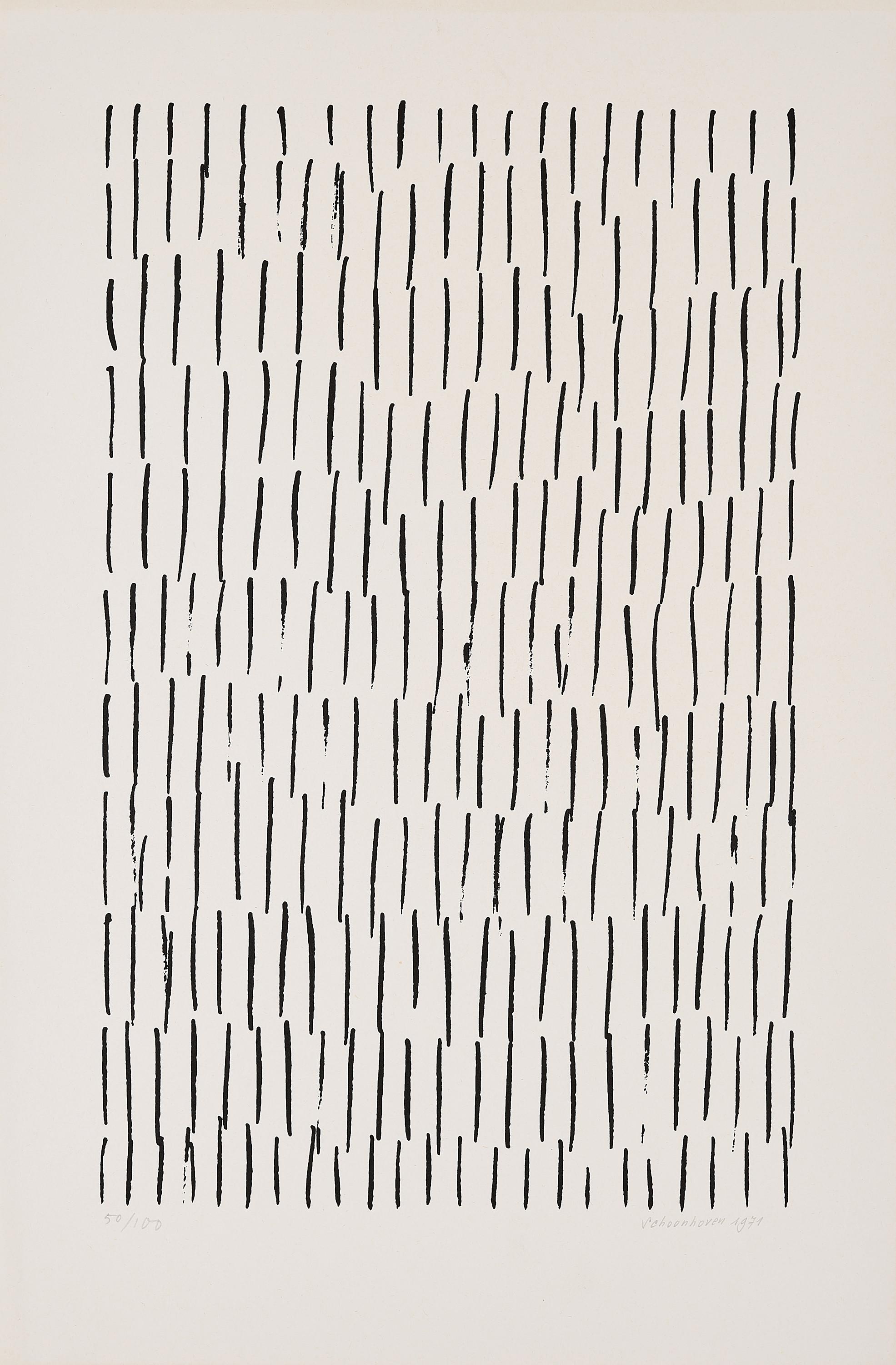 Jan J. Schoonhoven - Ohne Titel.