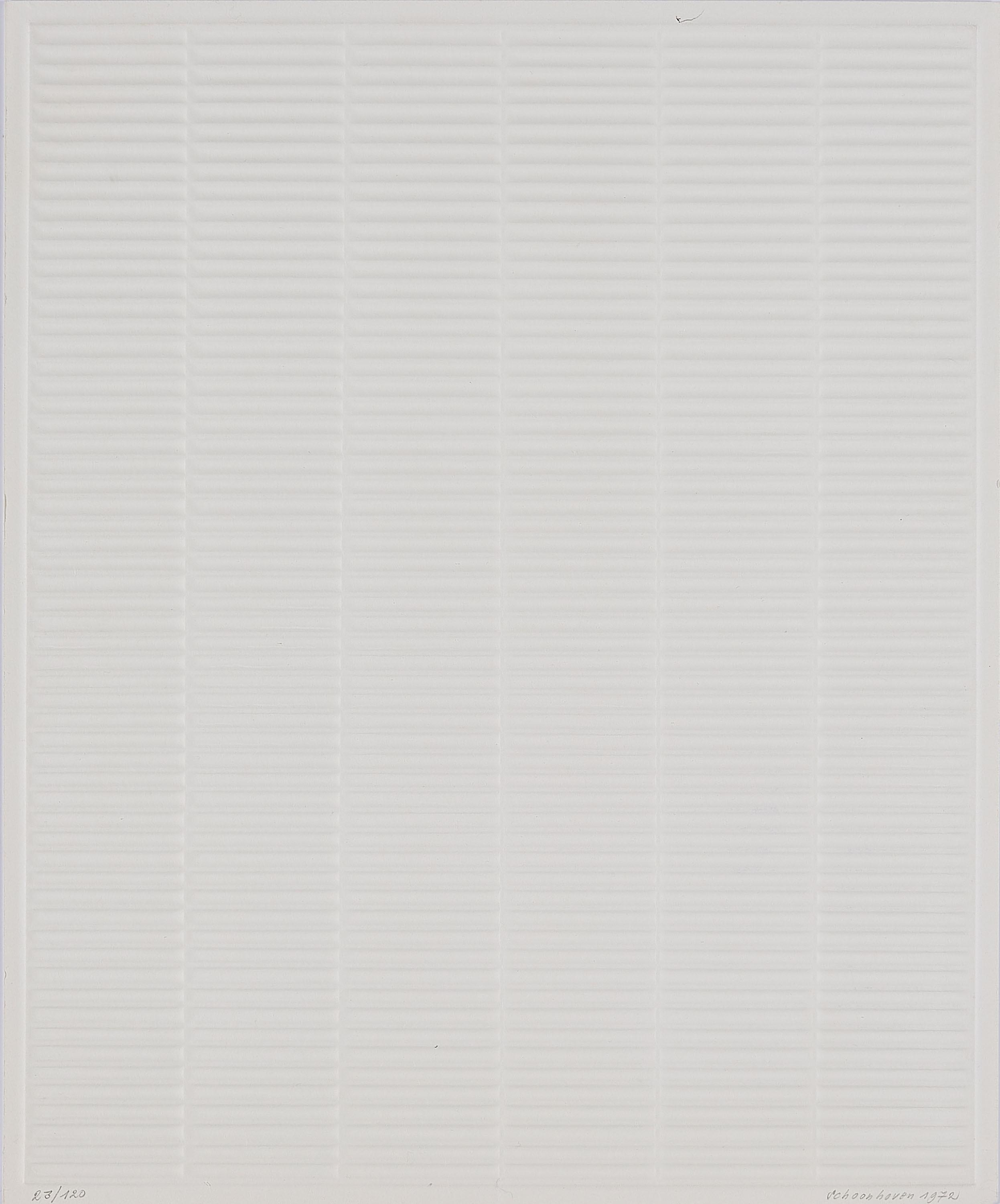Jan J. Schoonhoven - Ohne Titel.