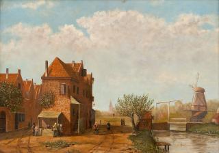 Jan Jacob Coenraad Spohler - A Village Merchant.