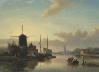 Jan Jacob Coenraad Spohler - Summer landscape