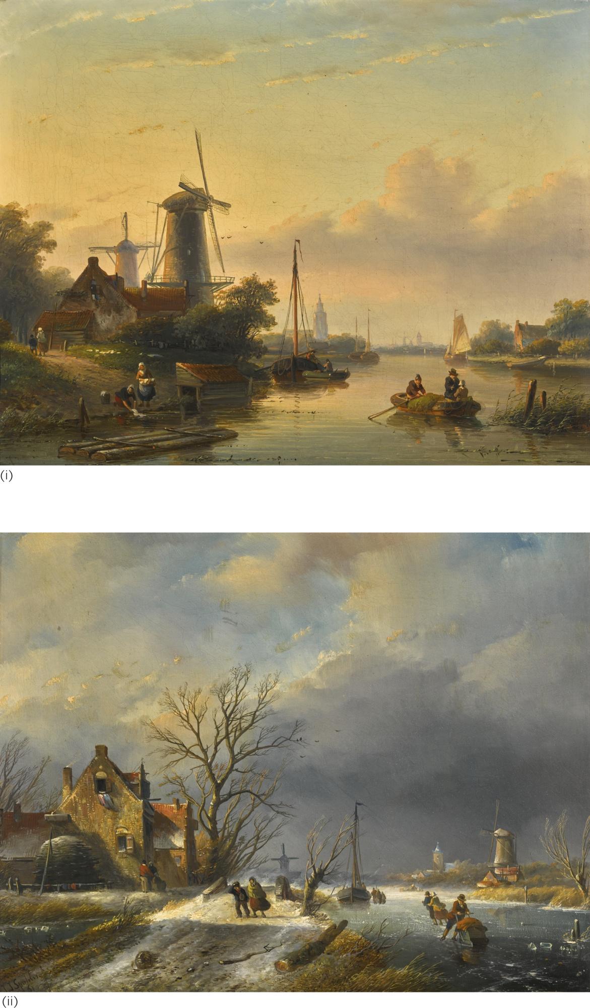 Jan Jacob Spohler - Dutch Summer And Winter: A Pair