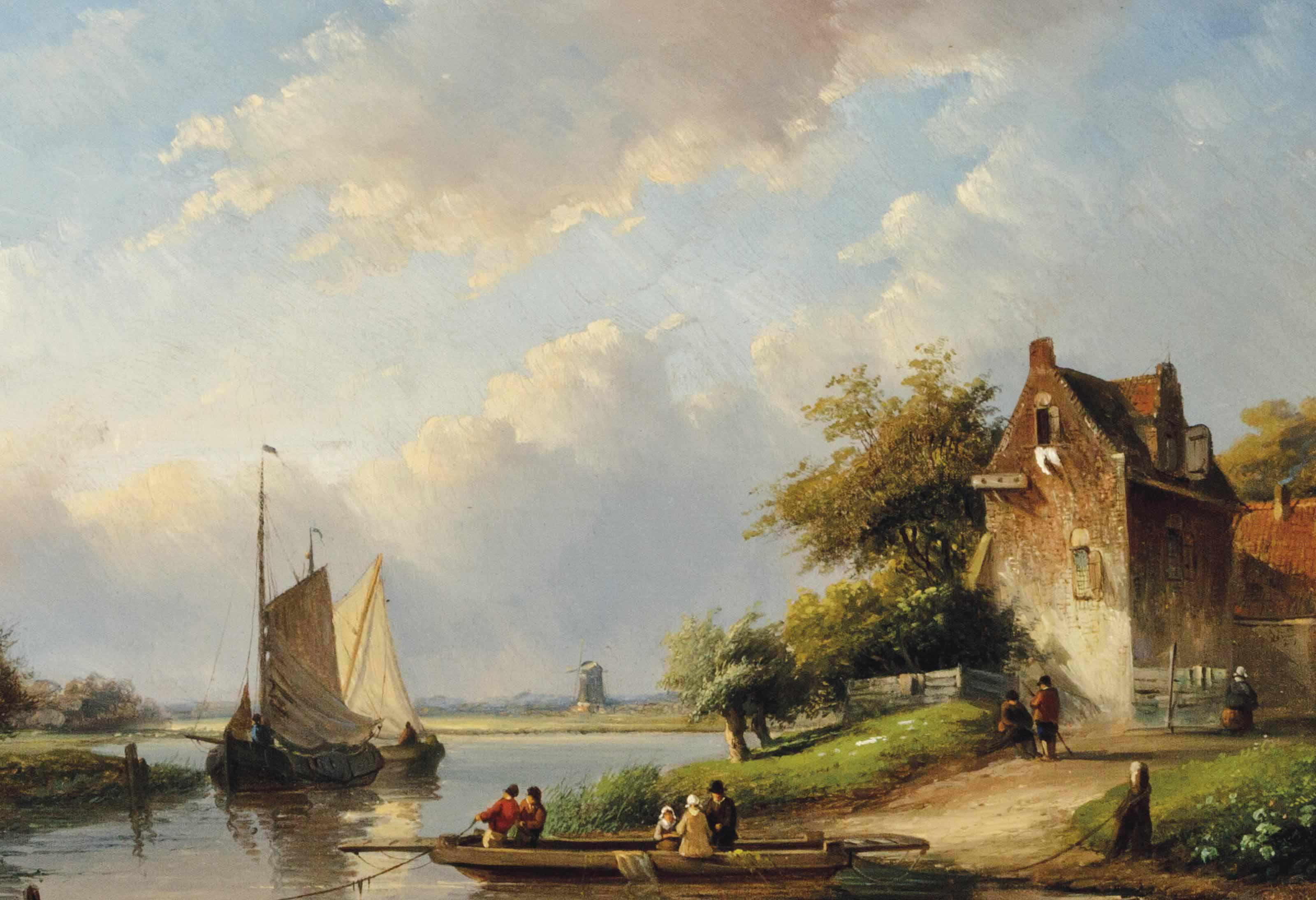 Jan Jacob Spohler - River Landscape
