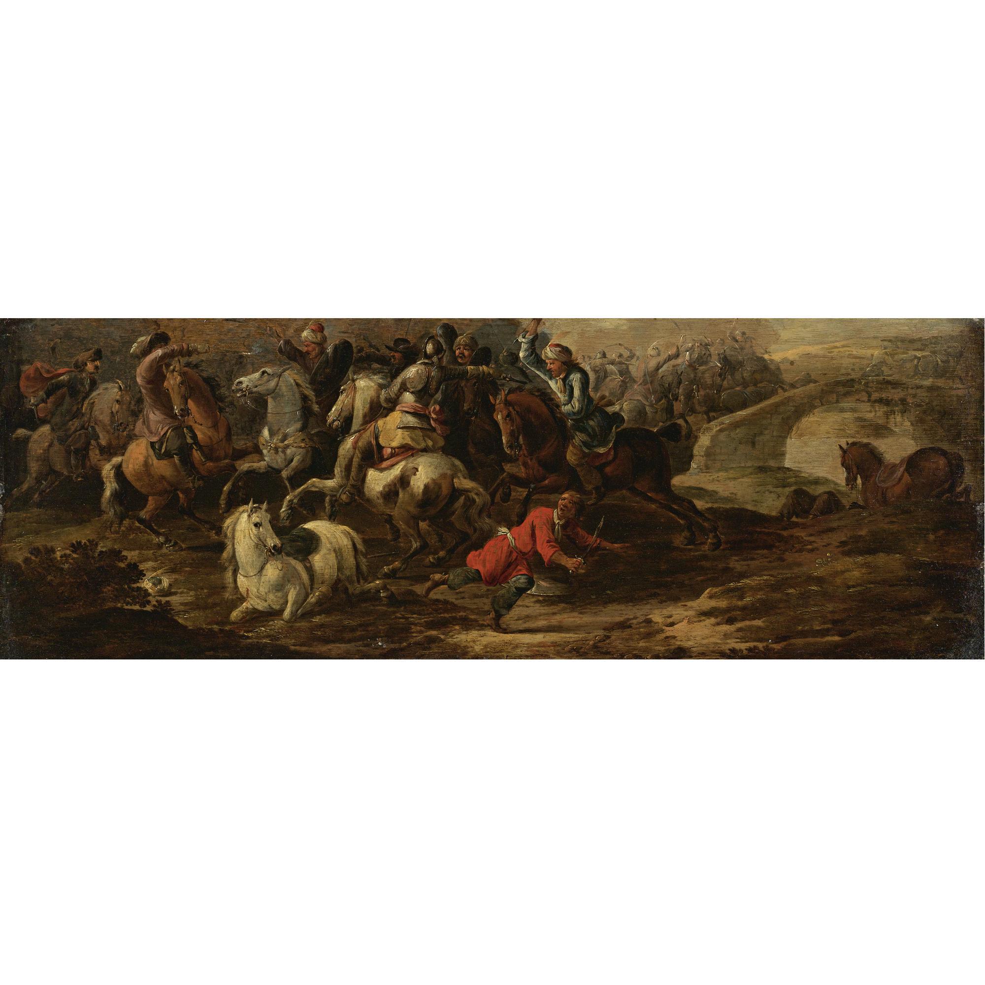 Jan Jacobsz. van der Stoffe - Battle Scene