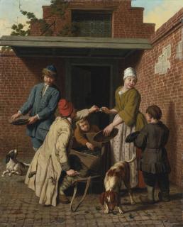 Jan Josef Horemans The Elder - The Mussel Seller