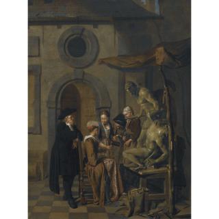 Jan Josef Horemans The Elder - The Sculptor\'S Workshop