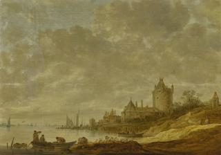Jan Josefsz. van Goyen - A River Landscape