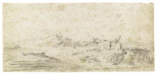 Jan Josefsz. Van Goyen - Dune Landscape With A Bridge