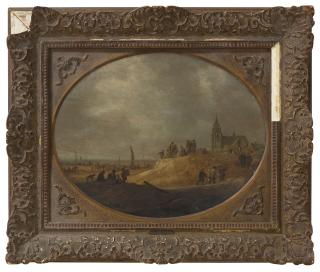 Jan Josephsz. Van Goyen - A view of Scheveningen from the dunes