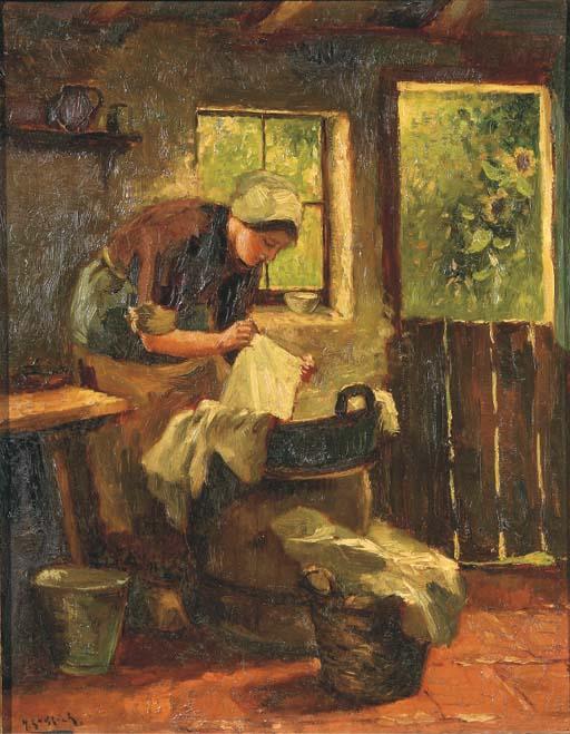Jan Knikker Jun. - Washing Day