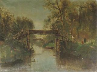 Jan Knikker Sen. - Bridges At Giethoorn