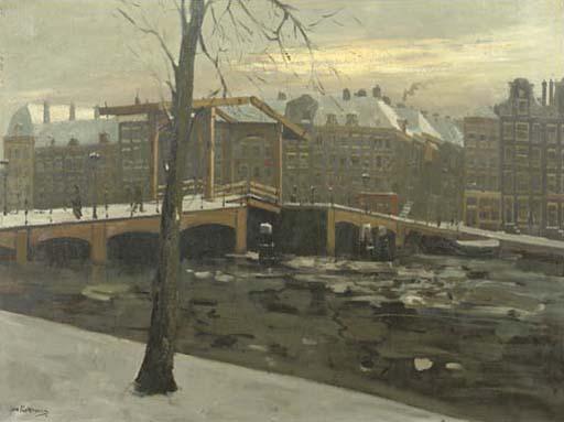 Jan Korthals - De Magere Brug, Amsterdam