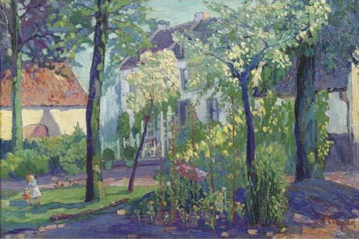 Jan Kruysen - Sunny Garden